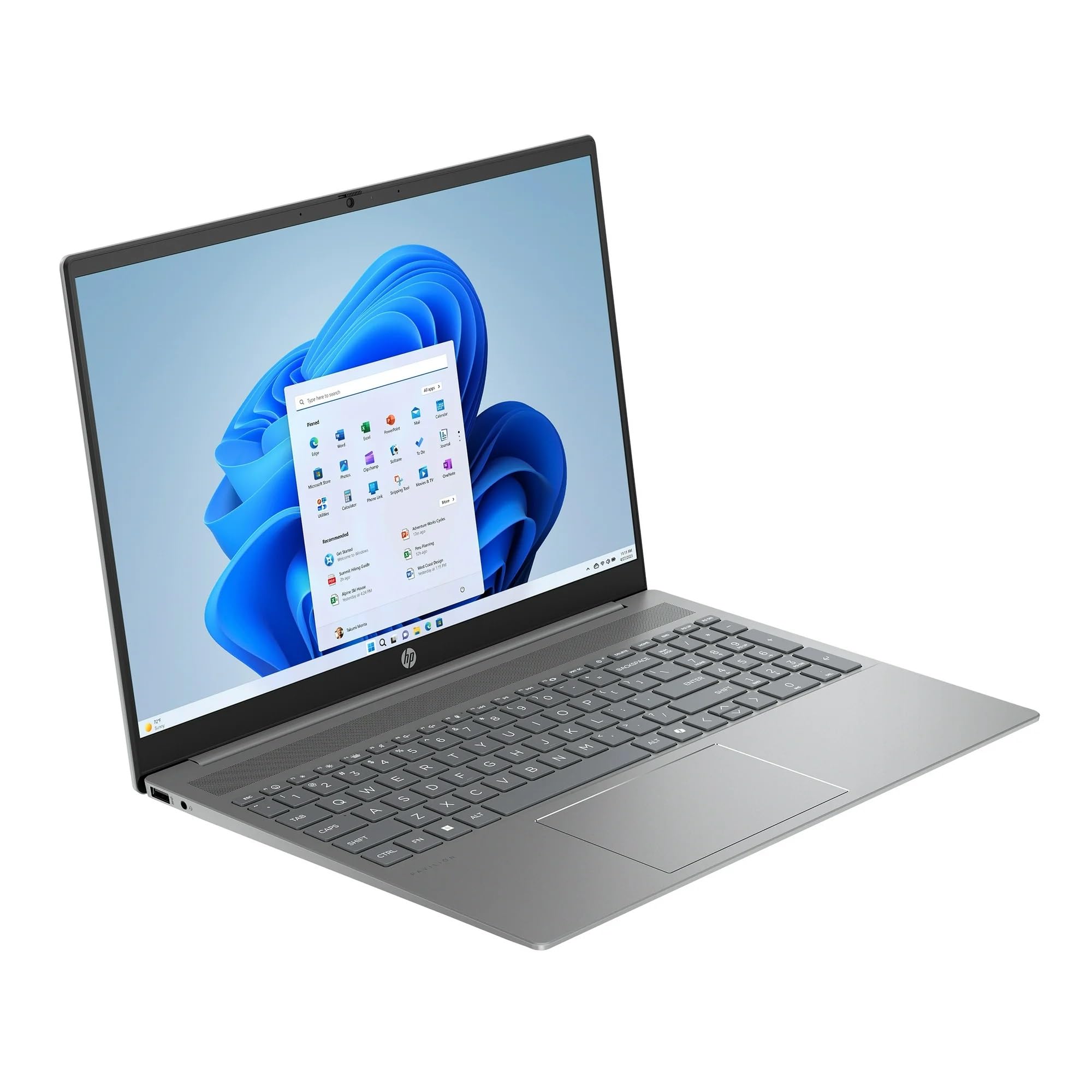 Amazon.co.jp: HP 16 ノートパソコン シルバー Ryzen 7 最大5.1GHz 8GB